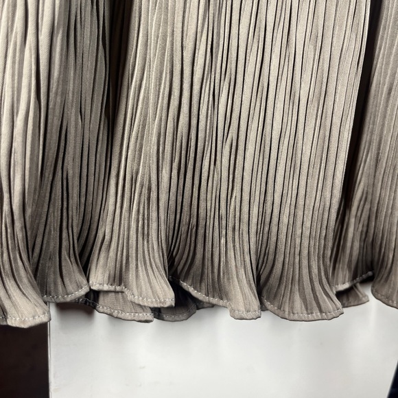 Antonio Melani Women's SILK Blend Dress Colorblock Accordion Pleat 6 NWT - Picture 5 of 12